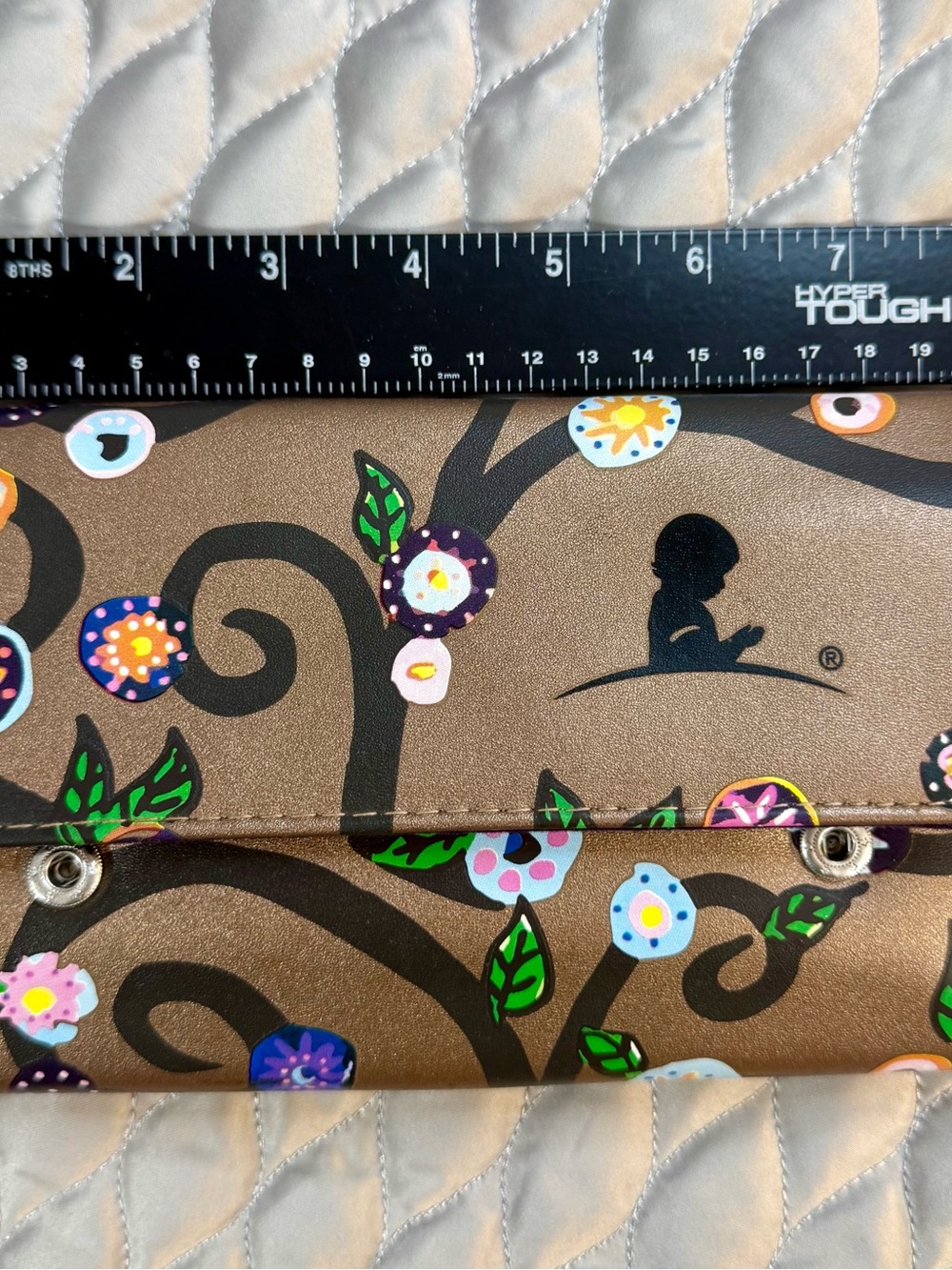 Travel Jewelry, organizer, trifle with Multicolor Blossoms and floral bird desig - Picture 4 of 16
